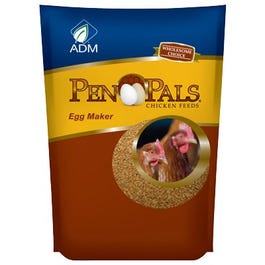 Pen Pals Chicken Feed, Egg Maker, Non-Medicated, Crumble, 5-Lbs.