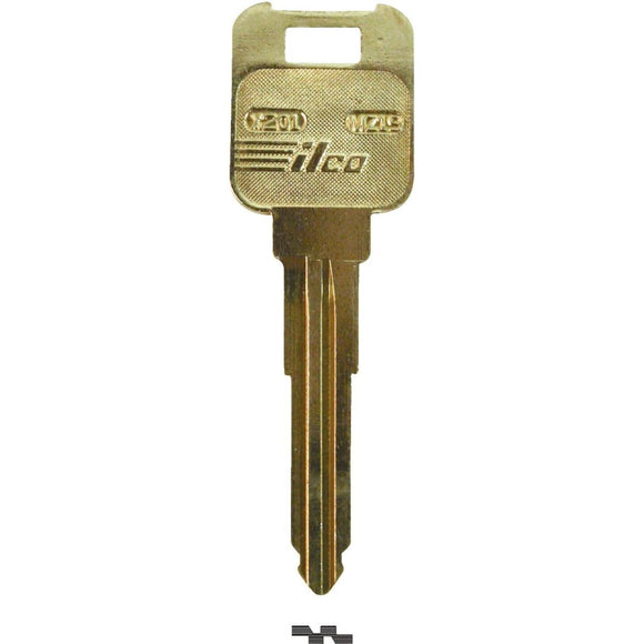 ILCO Mazda Nickel Plated Automotive Key, MZ19 (10-Pack)
