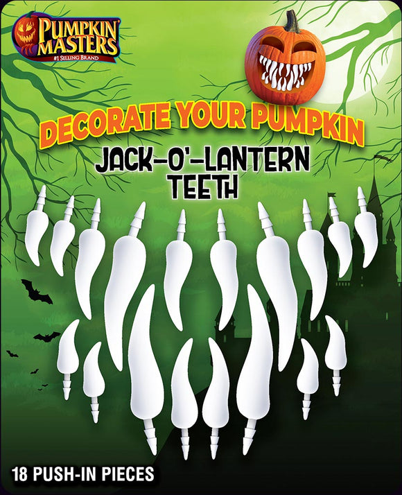 Pumpkin Masters Jack-O’-Lantern Teeth