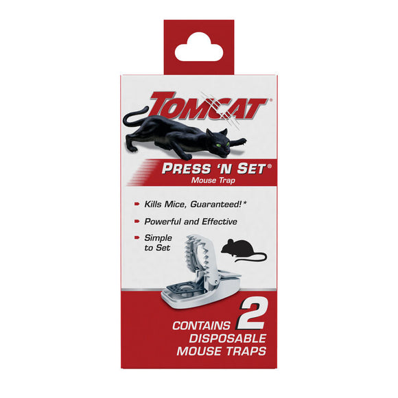 Tomcat Press 'N Set Mouse Trap (2 Traps)