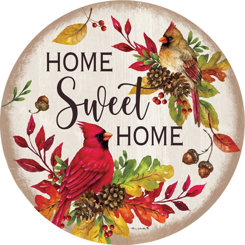 Custom Decor Home Sweet Cardinals- LG Hang Around