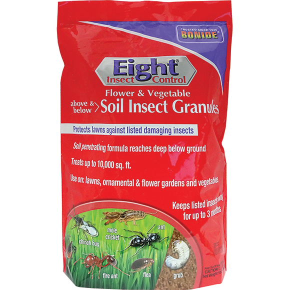 Bonide Eight Flower & Vegetable Soil Insect Granules (3 lbs)