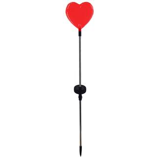 Cheap Carls Red Heart Solar Stake