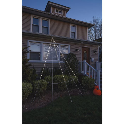 Fun World Super L/U 99 LED Yard Web Halloween Decoration