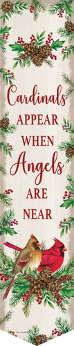 Custom Decor Cardinals and Angels-Door Expression