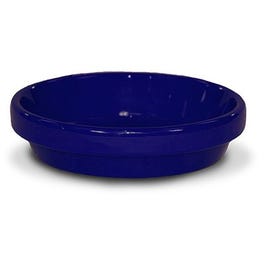 Saucer, Cobalt Ceramic, 3.75 x .5-In.