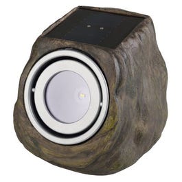 Solar Rock Floodlight, 15-Lumen