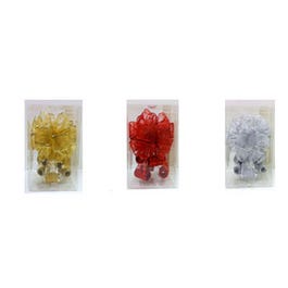 Tree Topper Bows, Assorted