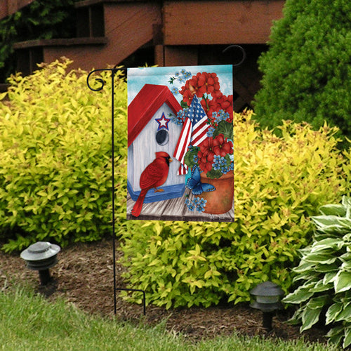 Briarwood Lane American Cardinal Garden Flag