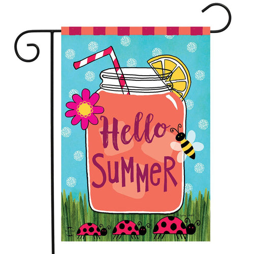 Briarwood Lane Welcome Summer Lemonade Garden Flag
