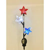 Cheap Carls Red, White, Blue Solar Star Stake
