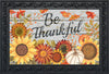 Briarwood Lane Be Thankful Flowers Doormat