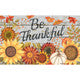Briarwood Lane Be Thankful Flowers Doormat