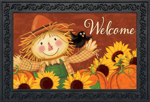 Briarwood Lane Happy Scarecrow Fall Doormat