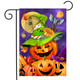 Briarwood Lane Happy Jack-O-Lanterns Garden Flag