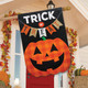 Briarwood Lane Trick Or Treat Pumpkin Burlap Halloween House Flag