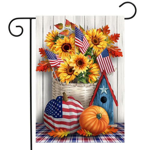 Briarwood Lane American Autumn Garden Flag