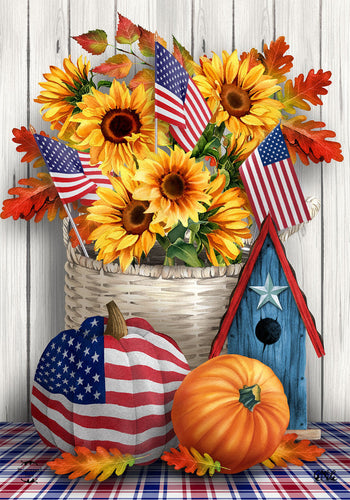 Briarwood Lane American Autumn Garden Flag - Thumbnail 5