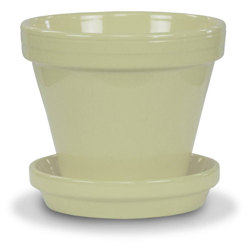 Ceramo Company Inc Saucer 8.5 - Butter Yellow - Case/5
