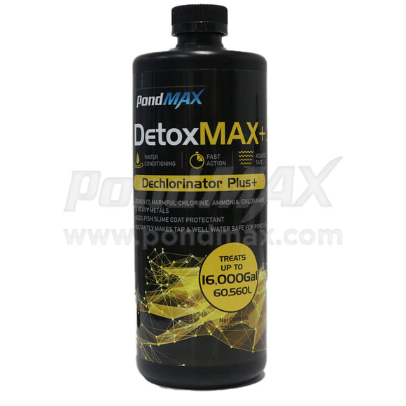Castle Aquatics PondMax DetoxMAX Plus Liquid Dechlorinator
