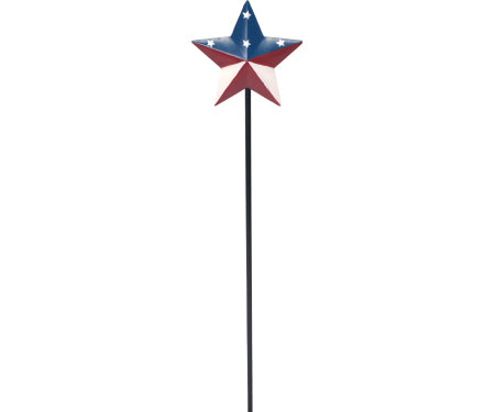 Arett Sales 42 H Decorative Americana Star Stake