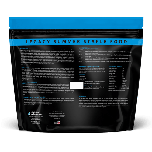 Ecological Laboratories LEGACY Sinking Food Pellets