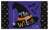 Briarwood Lane The Witch Is In Halloween Natural Fiber Coir Doormat