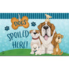 Briarwood Lane Dogs Spoiled Here Doormat