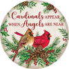 Custom Decor Cardinals & Angels-Stepping Stone