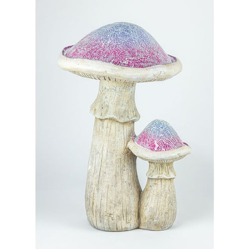Hannah's Handiworks, LLC Mushroom Duo Violet Mosaic Cap