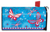 Briarwood Lane American Butterflies Patriotic Mailbox Cover