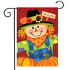 Briarwood Lane Scarecrow and Pumpkins Autumn Garden Flag