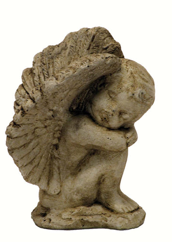 Athens Stone Casting Small Resting Angel