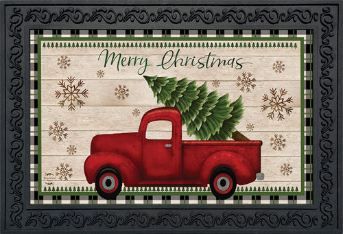 Briarwood Lane Merry Christmas Pickup Truck Doormat