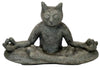 Athens Stone Casting Meditating Cat