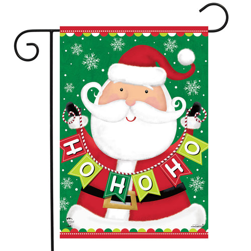 Briarwood Lane Santa Ho Ho Ho Christmas Garden Flag