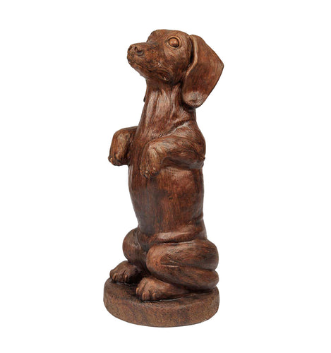 Athens Stone Casting Begging Dachshund