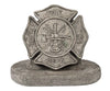 Athens Stone Casting Fireman's Maltese Cross