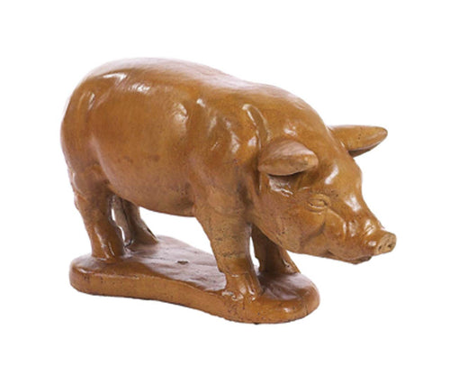 Athens Stone Casting Pot Belly Pig