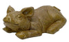 Athens Stone Casting Laying Pig Looking Up