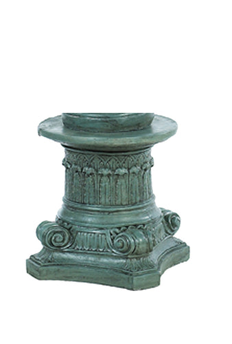 Athens Stone Casting Round Top Pedestal