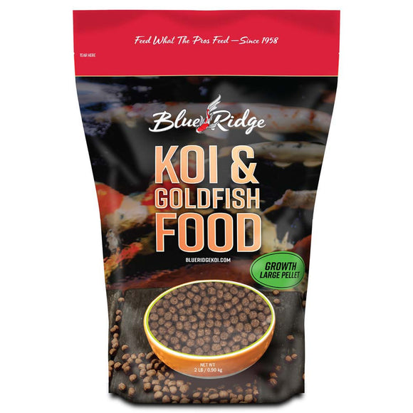 Blue Ridge Koi & Goldfish Growth Large Pellet