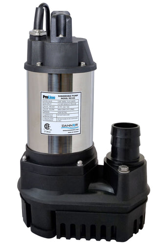 Proline High-flow Submersible Water Pumps 1/4 HP