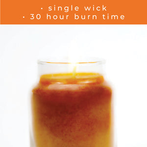 A Cheerful Giver Pumpkin Chata Baby Candle