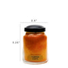 A Cheerful Giver Pumpkin Chata Baby Candle
