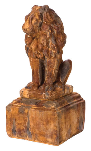 Athens Stone Casting Small Right Lion