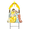 Cheap Carls Metal Nativity Scene