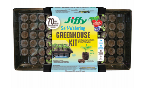 Jiffy Self-Watering Greenhouse, 70 Peat Pellets