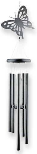 Red Carpet Studios Shadow Wind Chimes Butterfly