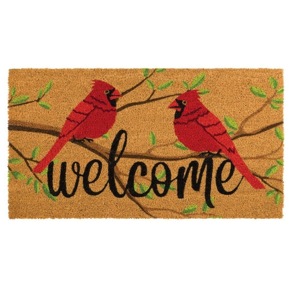 Regal Art & Gift Doormat Coir - Cardinals